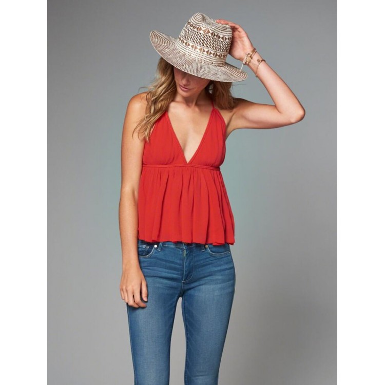strapless backless top