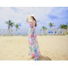 TE8602YYM Europe fashion bohemia shivering beach maxi dress