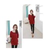 TE5326DFYL Spring new style fashion lace large size loose T-shirt