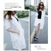 TE0820 Sunscreen lace hollow out long cardigan