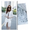 TE0820 Sunscreen lace hollow out long cardigan