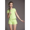 TE3326CMN Debutant jacquard weave tops and shorts suit