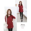 TE1158TG Korean fashion casual dot splicing long sleeve t-shirt