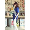 TE1251 Korean fashion loose batwing long t-shirt