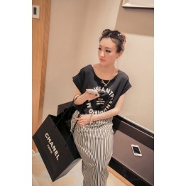 TE1652MZY Korean fashion casual preppy style batwing sleeve dress