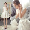 TE815SGYY Korean fashion lace organza princess sweet dress