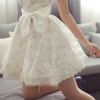 TE815SGYY Korean fashion lace organza princess sweet dress