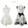 TE815SGYY Korean fashion lace organza princess sweet dress