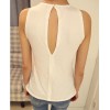 TE376SDHS Summer new style hollow out sexy backless sleeveless tops