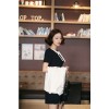 TE3915 Korean fashion sexy off shoulder lacing waist dress