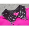 TE5812NS Embroidery cat doll collar long sleeve tops with dot skirt