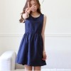 TE4035SDSX Korean fashion fresh casual sleeveless dress