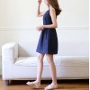 TE4035SDSX Korean fashion fresh casual sleeveless dress