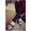 TE776QMZ Korean fashion slim step on foot leggings