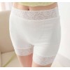 TE8003QMZ Lace splicing seamless safety pants short leggings