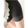 TE8003QMZ Lace splicing seamless safety pants short leggings