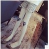 TE8244MN Korean fashion lovely cat print stockings