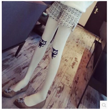 TE8244MN Korean fashion lovely cat print stockings