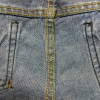 TE9051DFS Summer fashion badge wear out denim shorts