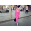 TE9126YBF V-neck temperament drape batwing maxi dress