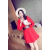 TE9142YBF Korean fashion three quarter sleeve loose dress