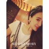 TE9222YBF Fashion necklace print simple T-shirt