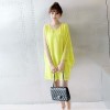 TE9275YBF Personality overhang elegant chiffon dress