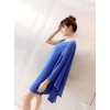 TE9275YBF Personality overhang elegant chiffon dress