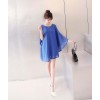 TE9275YBF Personality overhang elegant chiffon dress