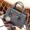 PBB8478 Vintage fashion fluff ball pendant handbag