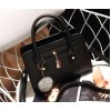 PBB8478 Vintage fashion fluff ball pendant handbag