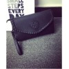 PBB8479 Korean fashion simple weave clutch bag