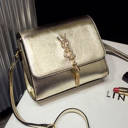 PBB8481 Europe fashion metal pendant tassel messenger bag