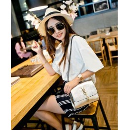 PBB8481 Europe fashion metal pendant tassel messenger bag