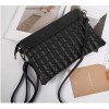 PBB8486 Fashion rivet sewing thread checks clutch bag