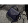 PBB8488 Japanese fashion print trendy rivet messenger bag