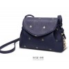 PBB8488 Japanese fashion print trendy rivet messenger bag