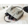 PBB8490 Europe fashion vintage sewing thread OL stone pattern handbag