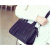 PBB8491 New style smile face fashion rivet simple handbag