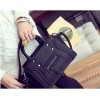 PBB8491 New style smile face fashion rivet simple handbag