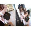 PBB8500 New style chains weave Korean fashion messenger bag