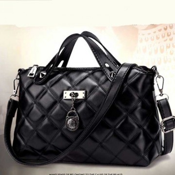 PBB8502 Europe fashion lattice pattern elegant handbag