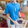 TE1629DYK Summer teenager simple casual rocket pattern t-shirt