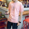 TE1629DYK Summer teenager simple casual rocket pattern t-shirt