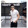 TE3708KDF Korean fashion mens stand collar t-shirt