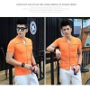 TE3708KDF Korean fashion mens stand collar t-shirt