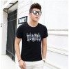 TE5808JXS Japanese fashion letters print mens t-shirt