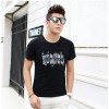 TE5808JXS Japanese fashion letters print mens t-shirt