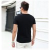 TE5808JXS Japanese fashion letters print mens t-shirt