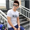 TE5808JXS Japanese fashion letters print mens t-shirt